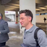 Olimpiu Moruțan a sosit în România și va semna cu Rapid. Captură: DigiSport