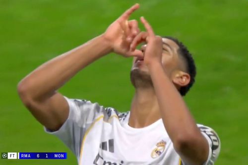 Gestul lui Bellingham după ce a înscris în Real Madrid - Monaco