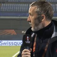 Mihai Stoica, înainte de Dinamo Zagreb - FCSB / FOTO: Captură TV @Prima Sport 1