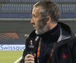 Mihai Stoica, înainte de Dinamo Zagreb - FCSB / FOTO: Captură TV @Prima Sport 1