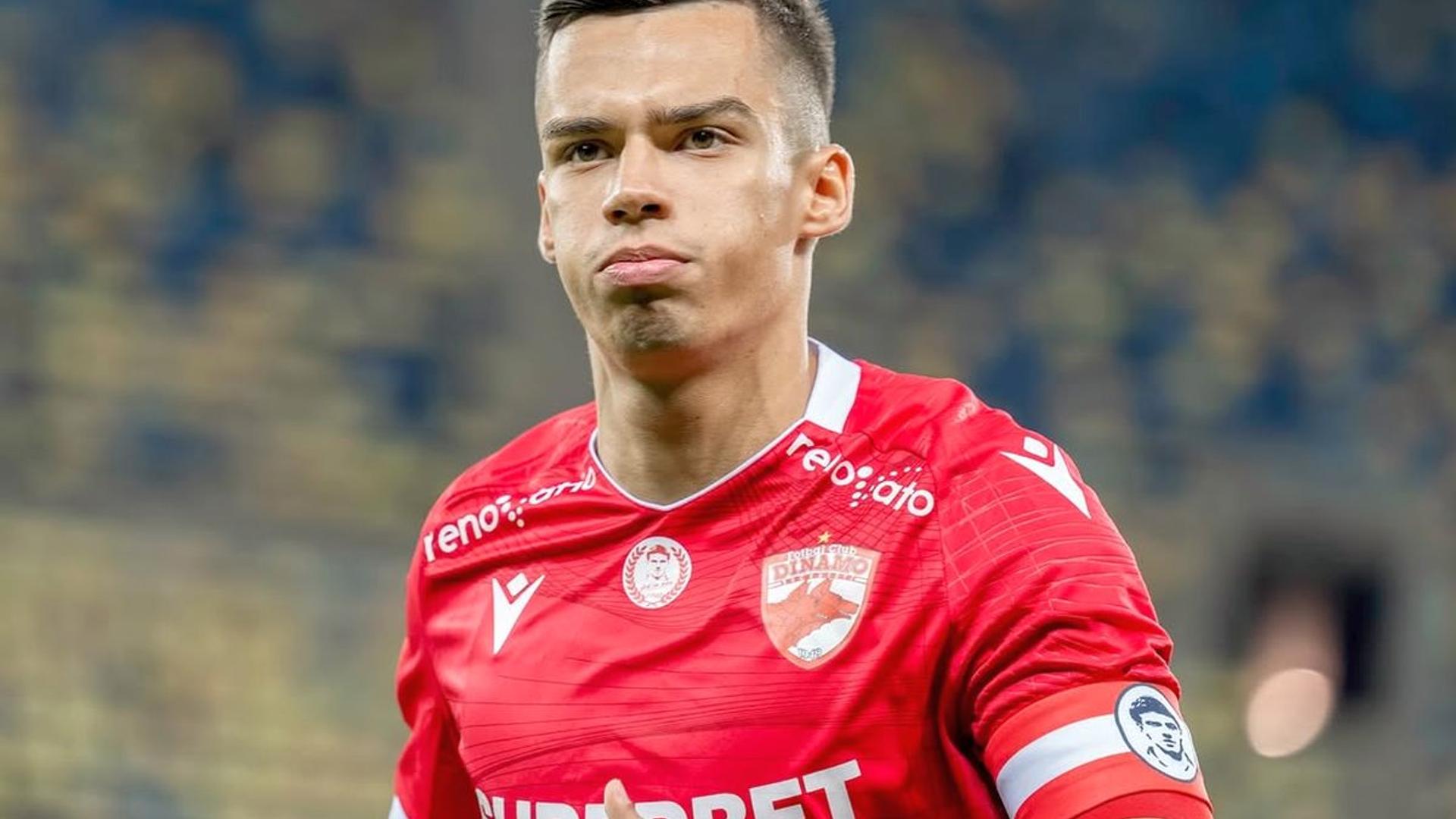 Cătălin Cîrjan executând un penalty ratat în meciul Dinamo vs CFR, menținând seceta de goluri în Superliga 2026. | sursa foto: Gazeta Sporturilor