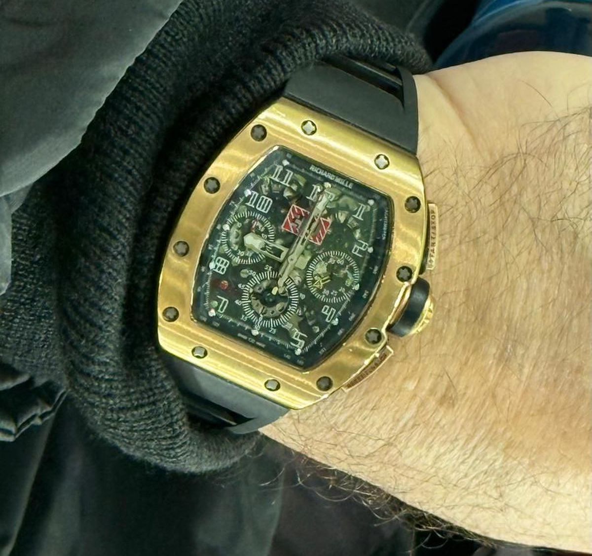 Mihai Stoichiță, cu ceas de 200.000 de euro la mână