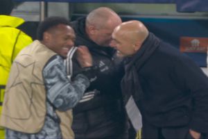 Moment șocant în Liga Campionilor » Spalletti și-a luat jucătorul la palme, chiar în timpul meciului!