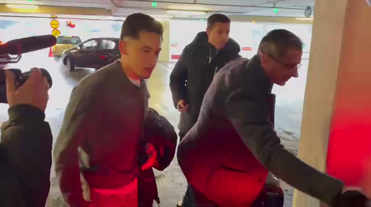 Olimpiu Moruțan - sosire Rapid