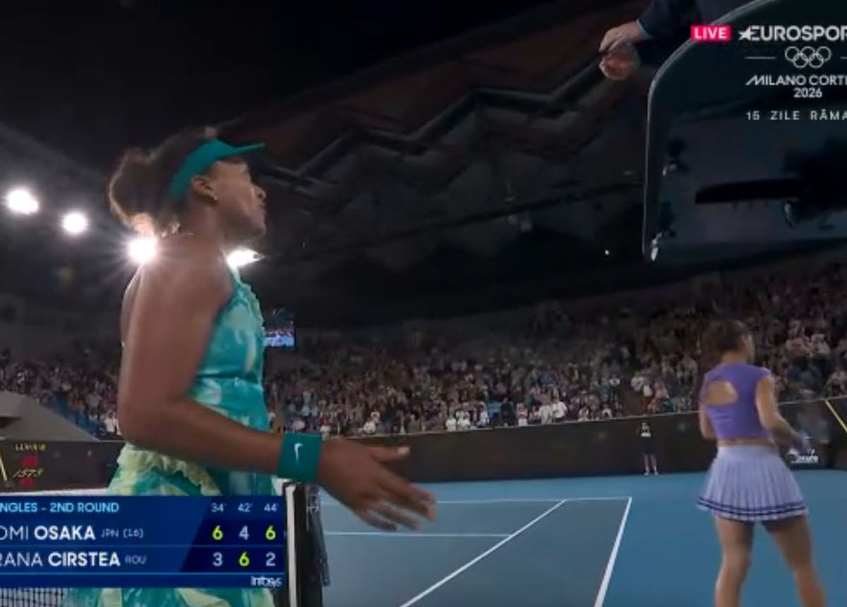 Scandal la fileu! Sorana s-a luat de Naomi Osaka, japoneza a răspuns acid: „Frate!”