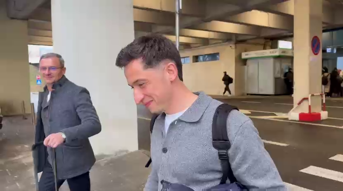 A sosit ziua cea mare pentru Rapid » Olimpiu Moruțan a aterizat în România și merge la vizita medicală