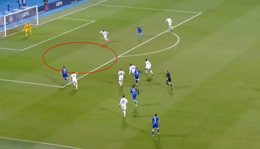 Spațiul lăsat de cei doi stoperi de la FCSB în apărare Șah-mat la Zagreb » Erorile majore în defensiva celor de la FCSB au continuat și în repriza secundă