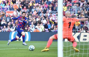 BARCELONA - EIBAR 5-0 // VIDEO Poker Leo Messi! E a cincea oară când reușește asta în LaLiga și are 18 goluri în campionat