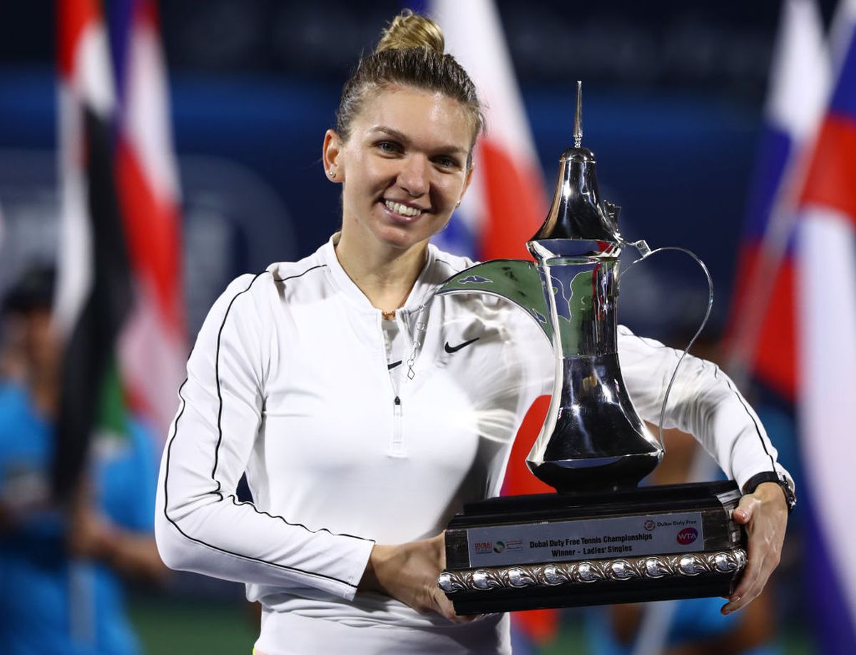 SIMONA HALEP LA DUBAI // Ce înseamnă triumful din Emirate: câți bani a câștigat Simona după victoria senzațională