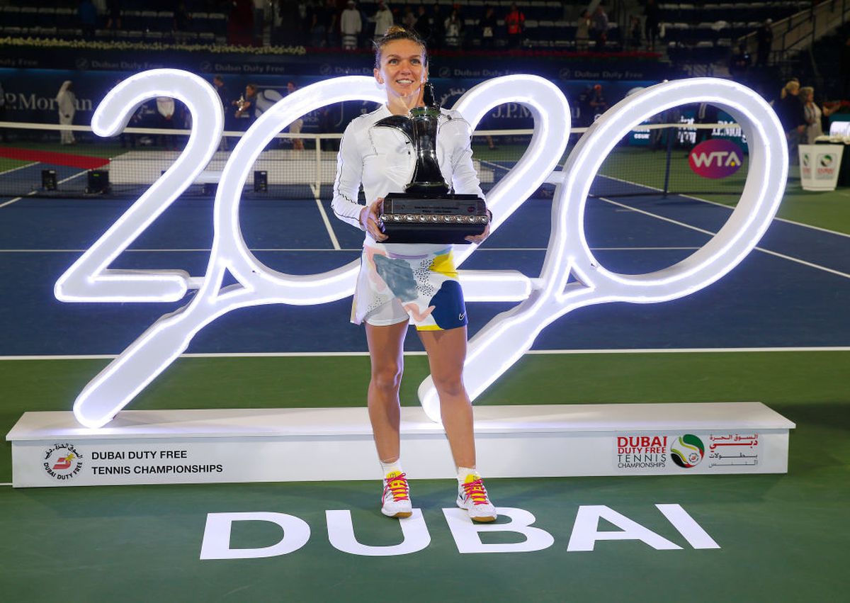 SIMONA HALEP CAMPIOANĂ LA DUBAI // Halep, surprinsă de coincidențele din jurul numărului 20: „Ah, e special!”