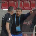 Marius Croitoru a criticat decizia arbitrilor // foto: captură @ Telekom Sport