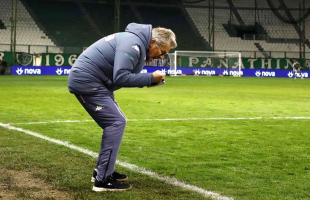 Ladislau Boloni, la prima înfrângere cu Panathinaikos în campionat după 2 luni!