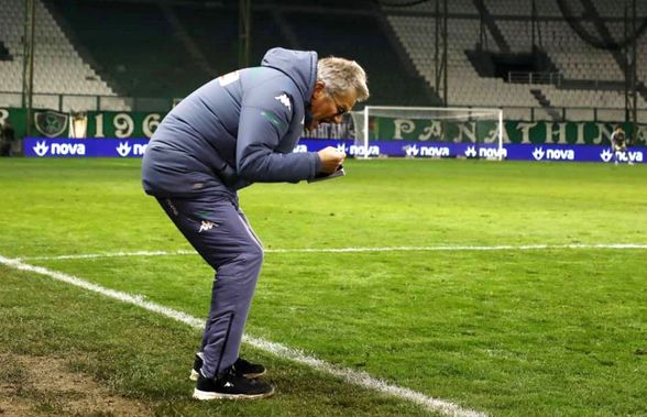 Ladislau Boloni, la prima înfrângere cu Panathinaikos în campionat după 2 luni!