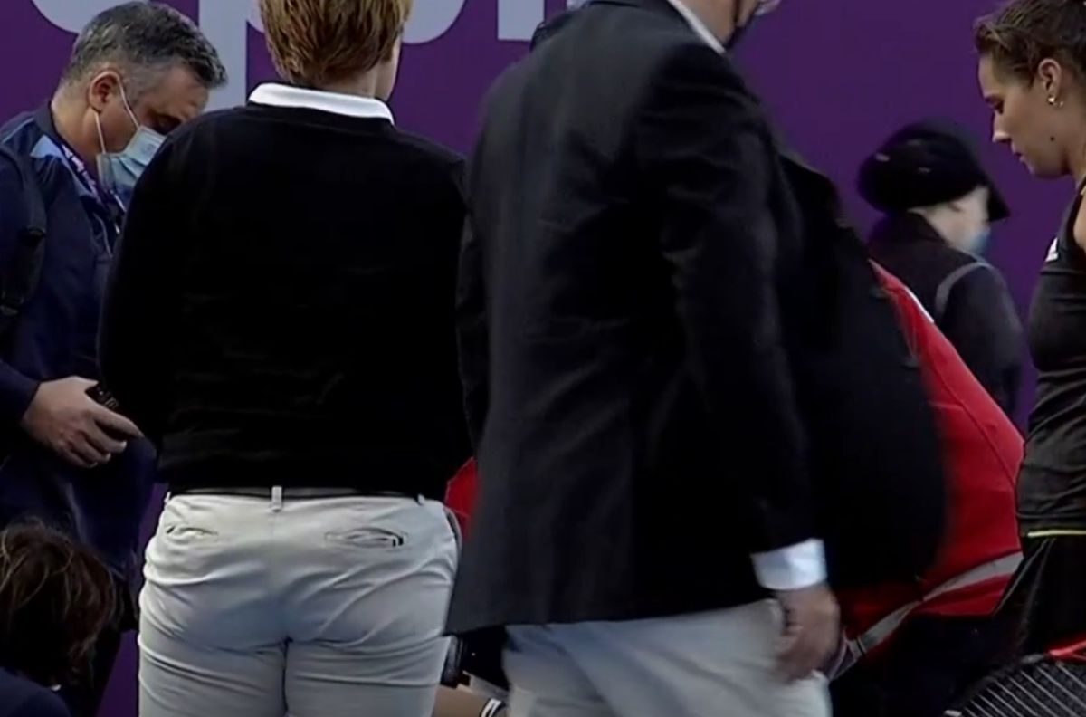 Jaqueline Cristian s-a accidentat în meciul cu Daria Kasatkina