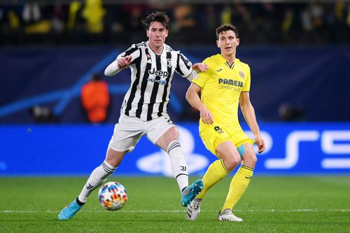 Villarreal - Juventus. Dusan Vlahovic (22 de ani), atacantul italienilor, a marcat după numai 32 de secunde în manșa tur a „optimilor” din Liga Campionilor!
