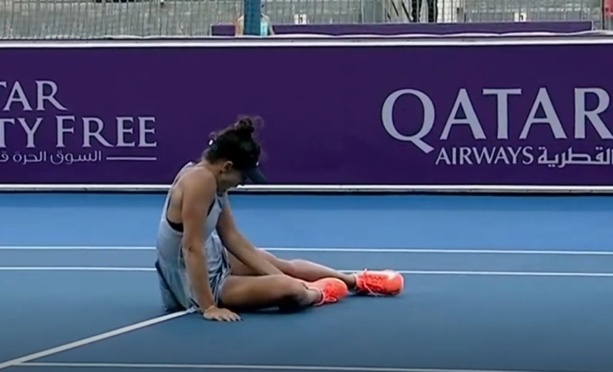 Jaqueline Cristian s-a accidentat în meciul cu Daria Kasatkina