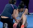 Ghinion pentru Jaqueline Cristian » Obligată să se retragă în turul II al turneului de la Doha, deși câștigase primul set! A ieșit de pe teren într-un scaun cu rotile