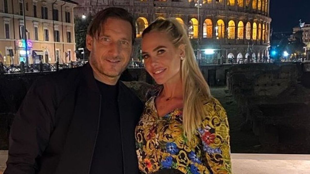 Noemi Bocchi, noua iubită a lui Totti, și Ilary Blasi, soția lui Totti