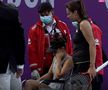 Jaqueline Cristian s-a accidentat în meciul cu Daria Kasatkina