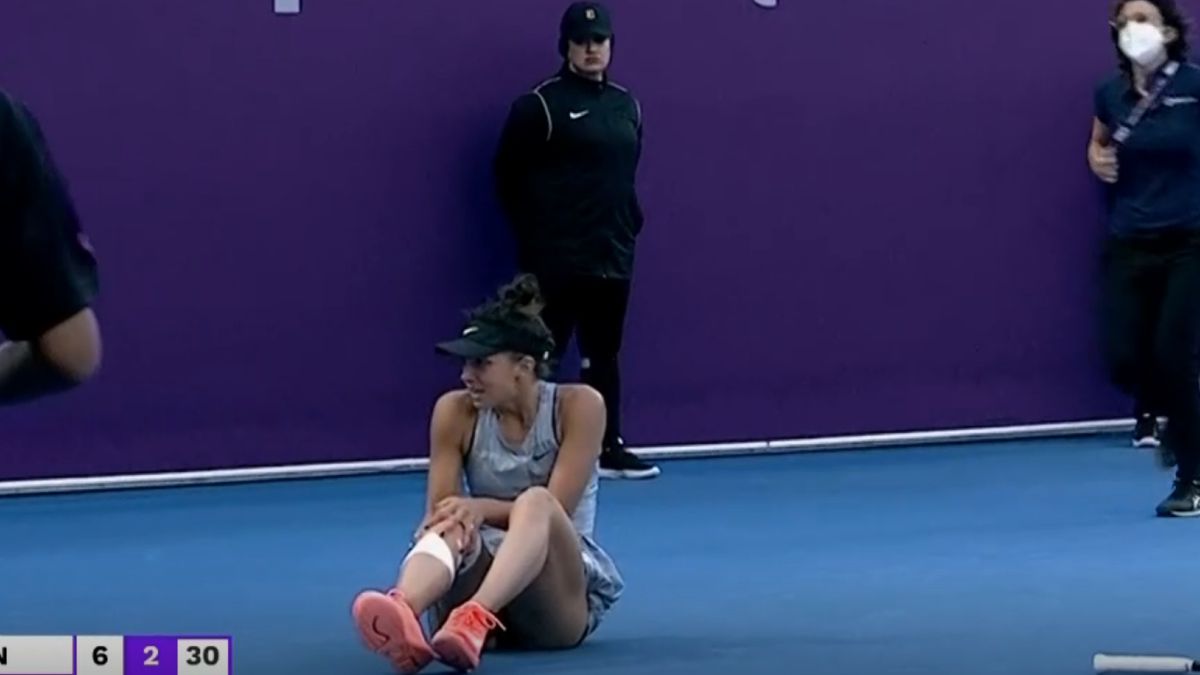 Jaqueline Cristian s-a accidentat în meciul cu Daria Kasatkina