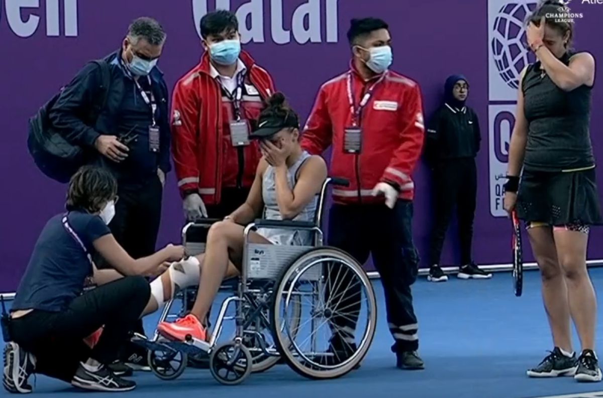 Daria Kastkina, gest superb » Ce a făcut după accidentarea suferită de Jaqueline Cristian