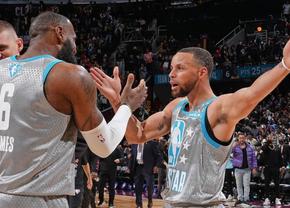 Diamante din altă lume » Spectacol total în NBA All-Star Game. Lebron James și Steph Curry, printre vedetele care au participat