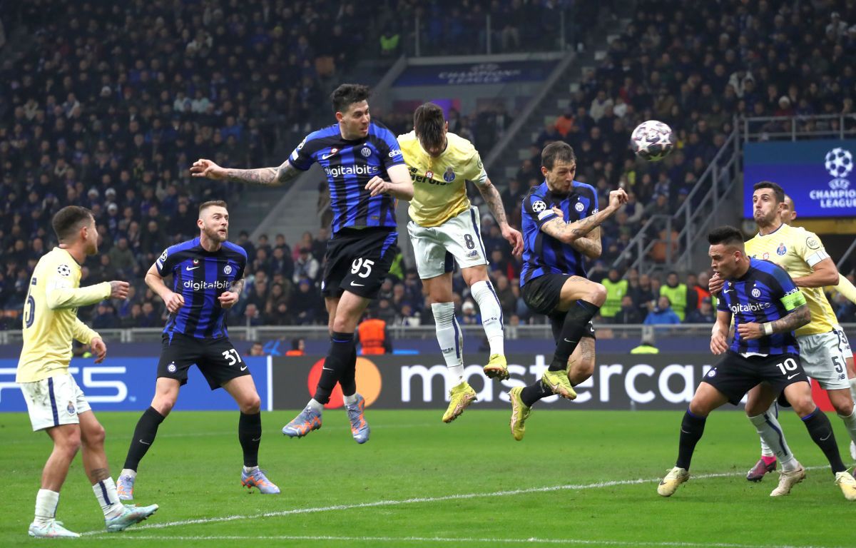 Inter - FC Porto 1-0. Portughezii au rezistat 86 de minute pe „Meazza”, dar au cedat după ce au rămas în inferioritate