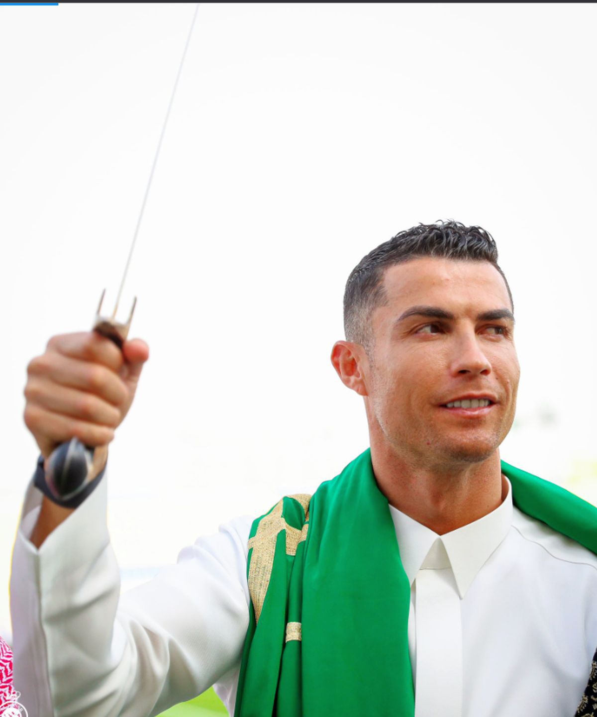 Sabia lui Cristiano » Imagini speciale din Arabia Saudită: Ronaldo, așa cum nu l-ai văzut niciodată