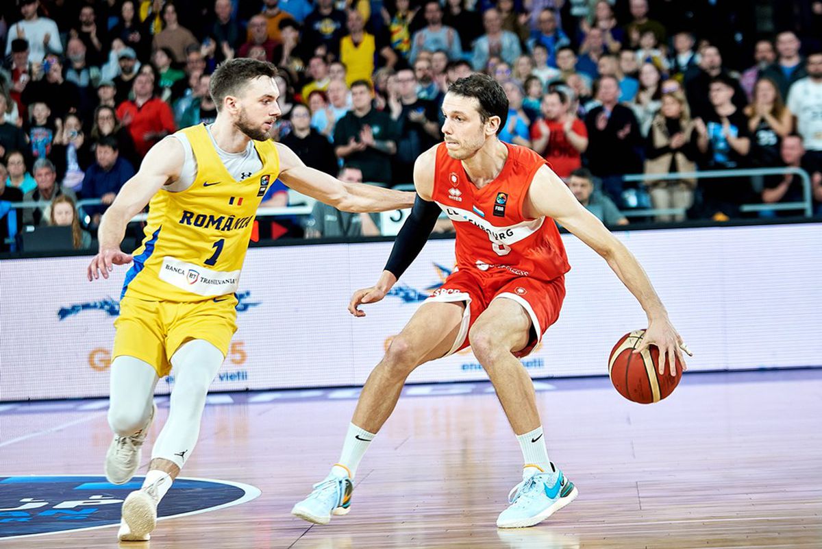 România - Luxemburg 72-76 Baschet masculin