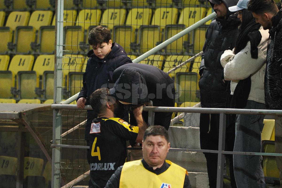 „Perla Banatului”, sub acoperire la Chiajna. A îndurat frigul pentru a-și urmări la treabă iubitul fotbalist, care a răsplătit-o la final