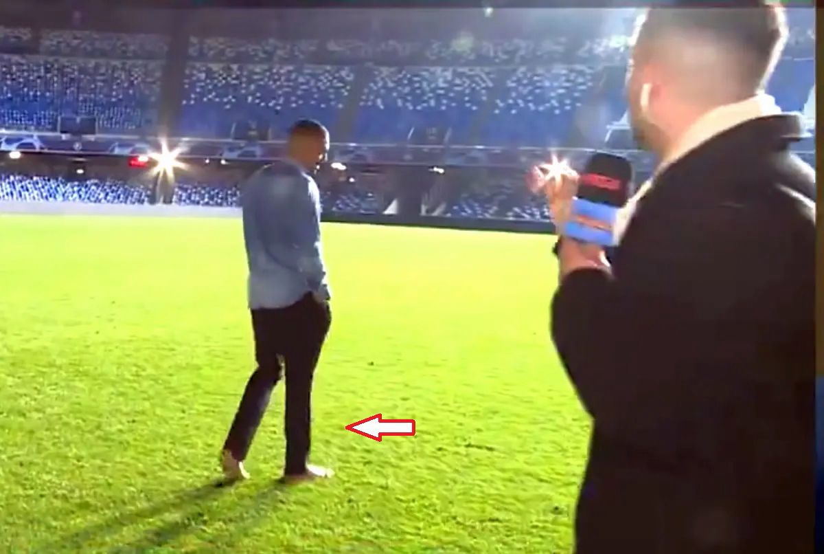 L-au surprins în direct! » Metoda ingenioasă prin care a reușit să facă aseară testul doping, la două ore după Napoli - Barcelona