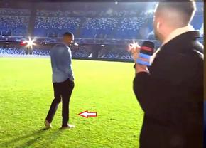 L-au surprins în direct! » Metoda ingenioasă prin care a reușit să facă aseară testul doping, la două ore după Napoli - Barcelona