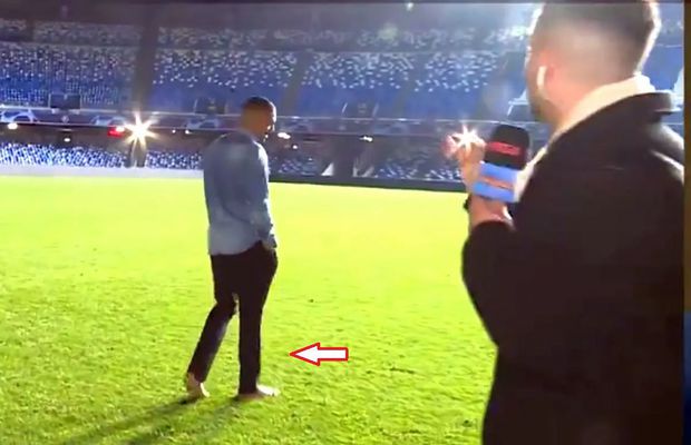 L-au surprins în direct! » Metoda ingenioasă prin care a reușit să facă aseară testul doping, la două ore după Napoli - Barcelona