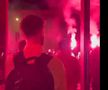 A fost „infern” în fața hotelului lui Dinamo, înaintea meciului cu CFR Cluj