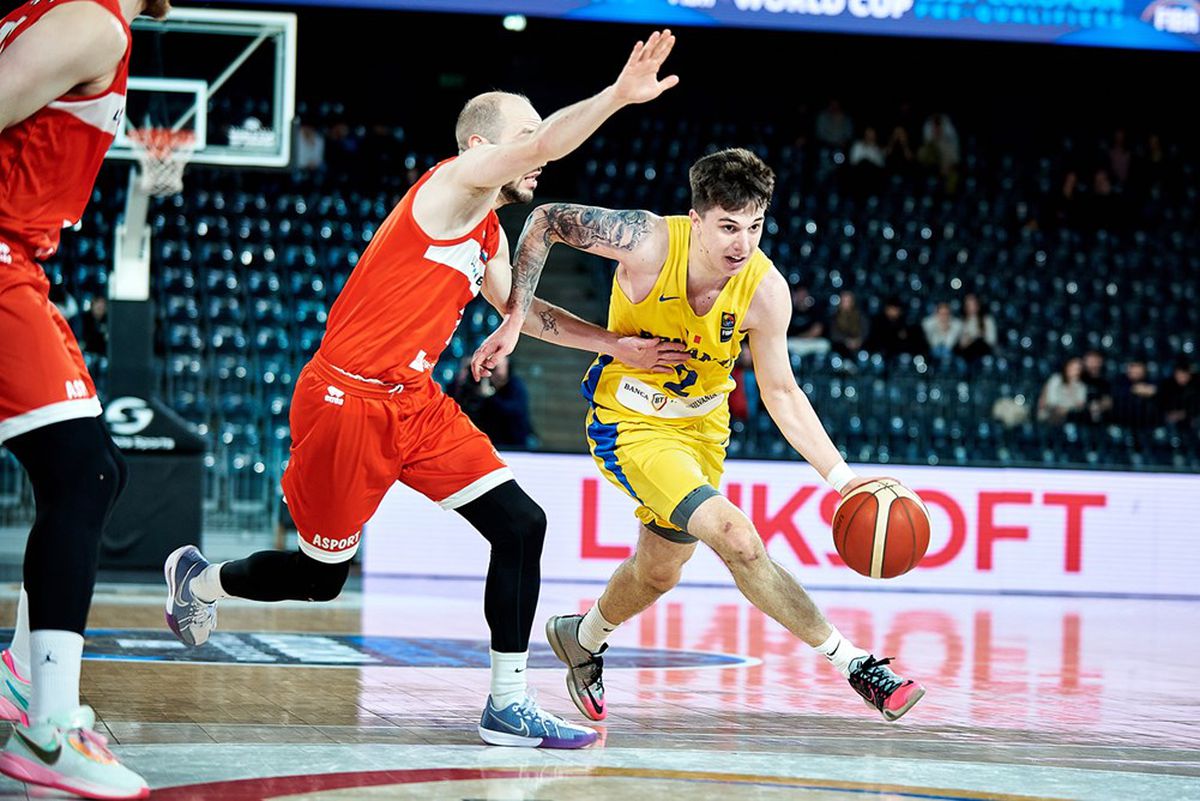 România - Luxemburg 72-76 Baschet masculin