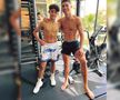 Cristiano Ronaldo, alături de fiul lui // sursă foto: Instagram @ cristiano