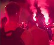 A fost „infern” în fața hotelului lui Dinamo, înaintea meciului cu CFR Cluj