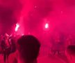 A fost „infern” în fața hotelului lui Dinamo, înaintea meciului cu CFR Cluj