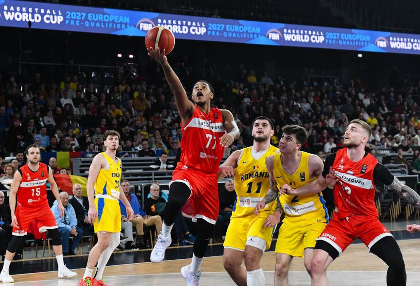Naționala de baschet masculin a României a suferit o umilință istorică la debutul în pre-calificarile europene pentru Cupa Mondială FIBA din 2027. 
 / FOTO: Imago