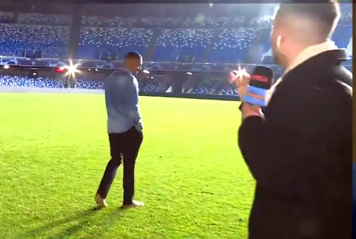 L-au surprins în direct! » Metoda ingenioasă prin care a reușit să facă aseară testul doping, la două ore după Napoli - Barcelona