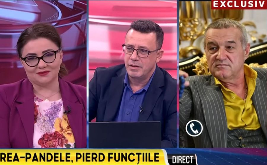 Gigi Becali, rafală sexistă la TV: „Femeia e făcută să fie stăpânită, nu să stăpânească! O iau de mână și o dau afară” » Rumoare în studio: „Doamne ferește!”