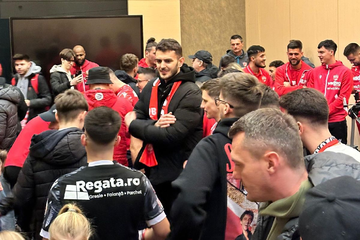 „Câinii” nu se joacă! Imagini spectaculoase surprinse la Cluj » „Infern” în fața hotelului lui Dinamo