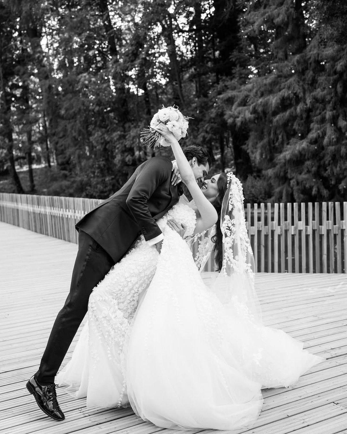 Ianis Hagi, nuntă Elena Tănase/ Foto: Instagram Elena Tănase