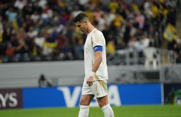 Criză de nervi făcută de Ronaldo după eșecul lui Al-Nassr » Riscă să rateze obiectivul stagional