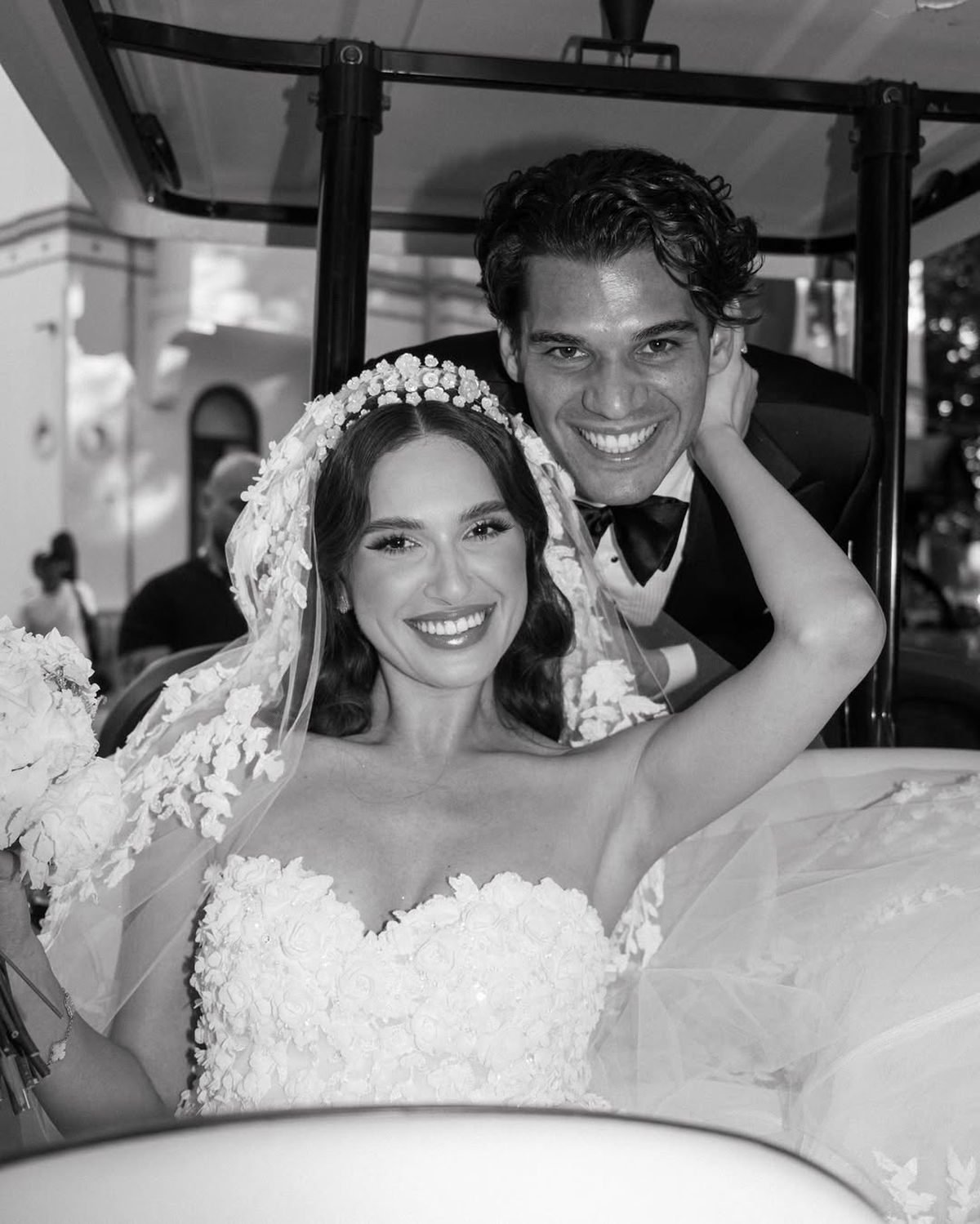 Ianis Hagi, nuntă Elena Tănase/ Foto: Instagram Elena Tănase