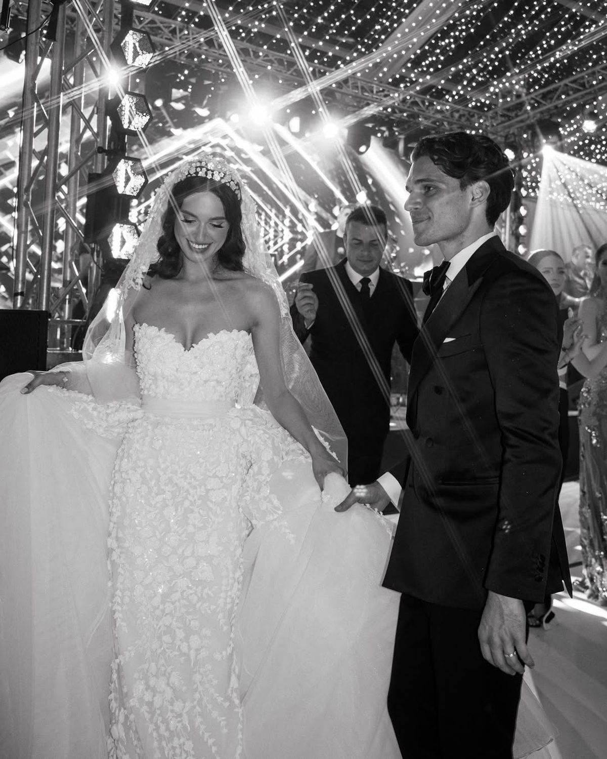 Ianis Hagi, nuntă Elena Tănase/ Foto: Instagram Elena Tănase