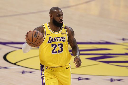 LeBron James, jucătorul lui Los Angeles Lakers, este considerat unul dintre cei mai buni baschetbaliști din istorie/Foto: Imago Images