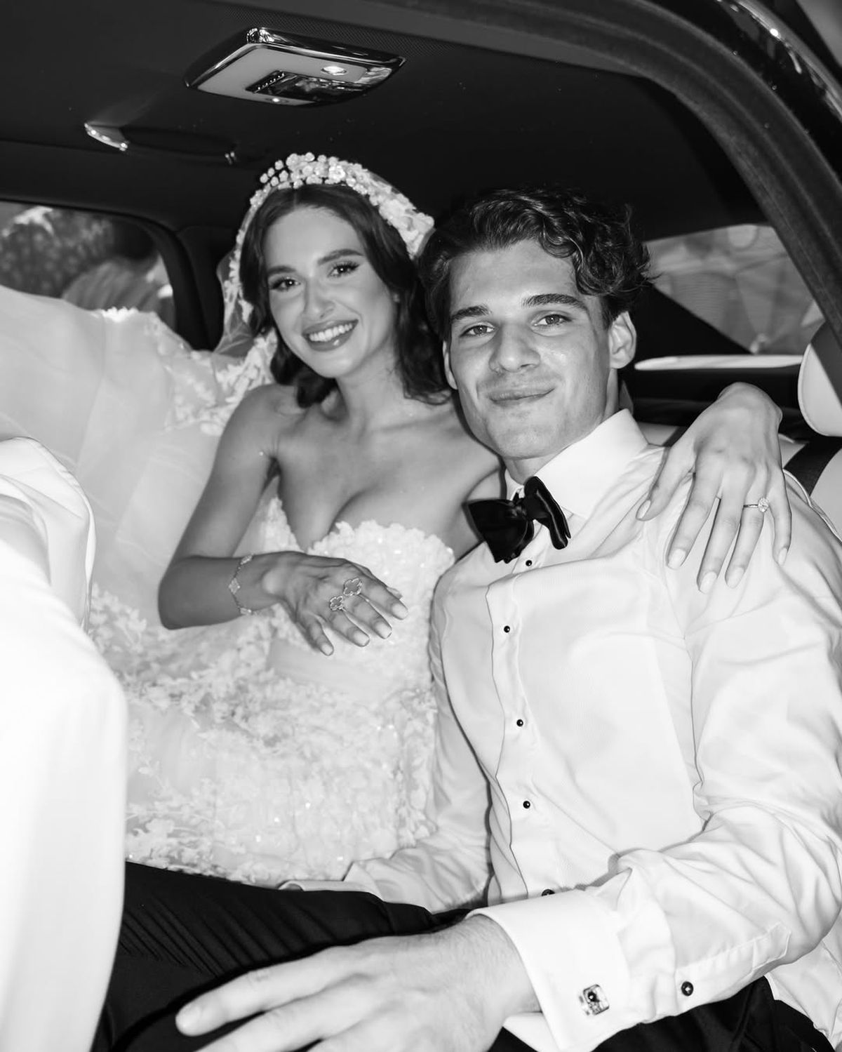 Ianis Hagi, nuntă Elena Tănase/ Foto: Instagram Elena Tănase