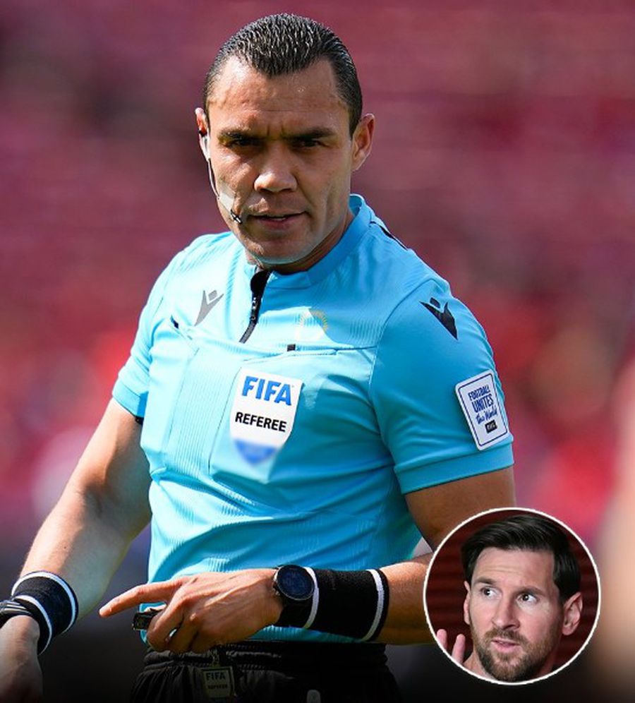 Arbitru suspendat, după ce nu s-a putut abține în fața lui Messi și a făcut un gest interzis