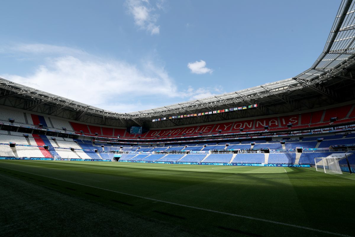 Stadionul din Lyon, locul unde FCSB va juca returul din optimile Europa League